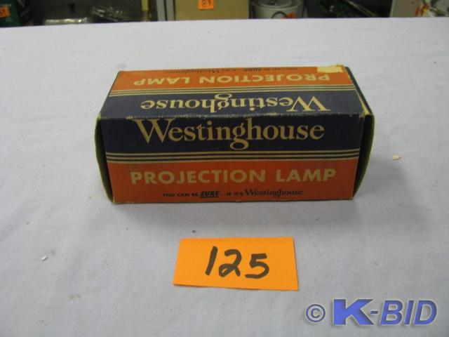 lot 125 image: vintage NIB NOS westinghouse projec...