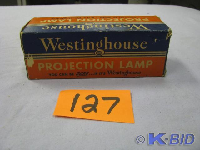 lot 127 image: vintage NIB NOS westinghouse projec...