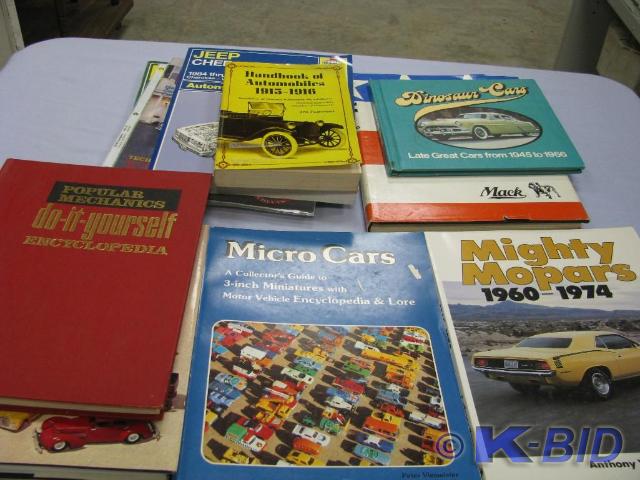 lot 37 image: lot of car books