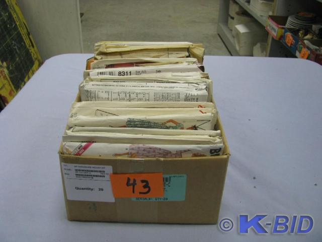 lot 43 image: lot of patterns see photos for clos...