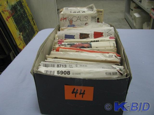 lot 44 image: lot of patterns see photos for clos...
