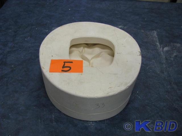 lot 5 image: Plaster slip molds for ceramics