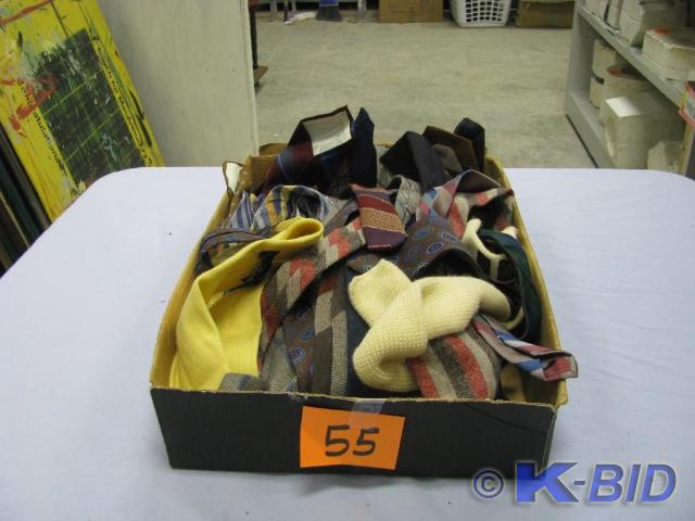 lot 55 image: lot of 20 neckties to wear or use f...