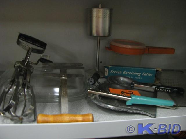 lot 62 image: lot of kitchen items, see pictures