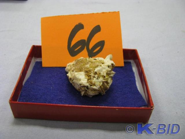 lot 66 image: crystal and mineral sample, unsure ...