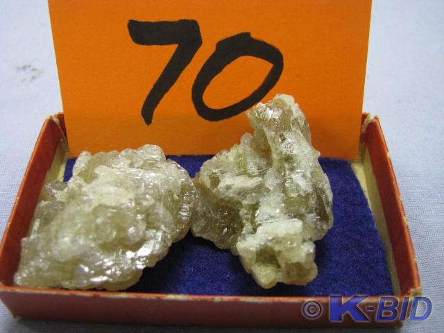 lot 70 image: crystal and mineral sample, unsure ...
