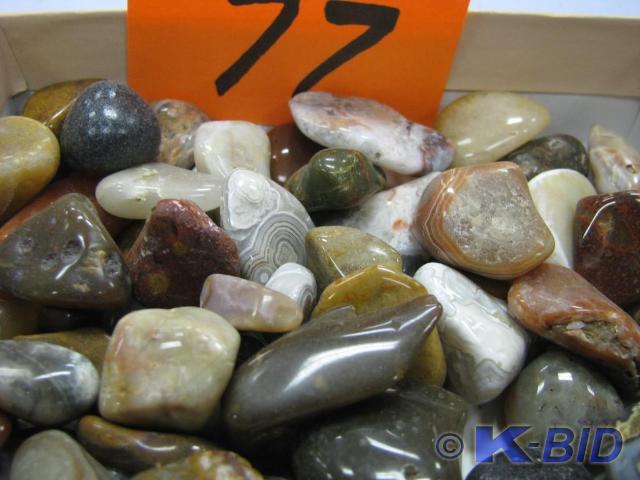lot 77 image: polished stones these are very nice...