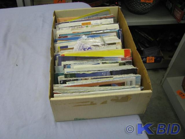 lot 94 image: lot of vintage maps and local attra...
