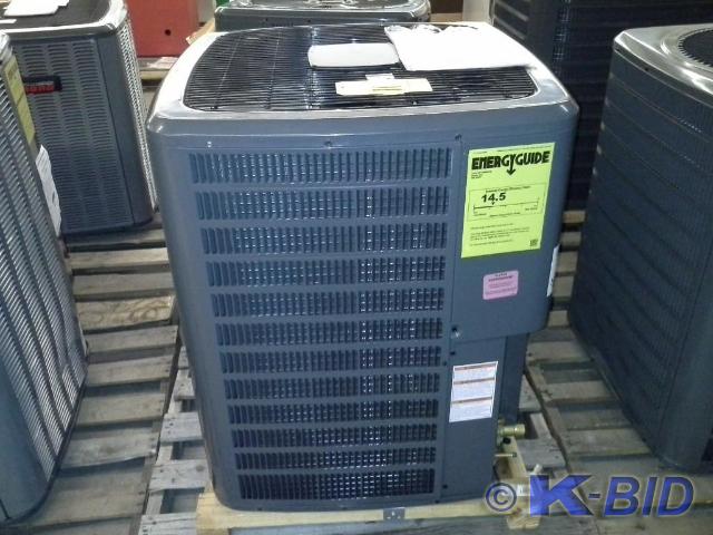 lot 106 image: Goodman 13 Seer R-410-A AC Condens...