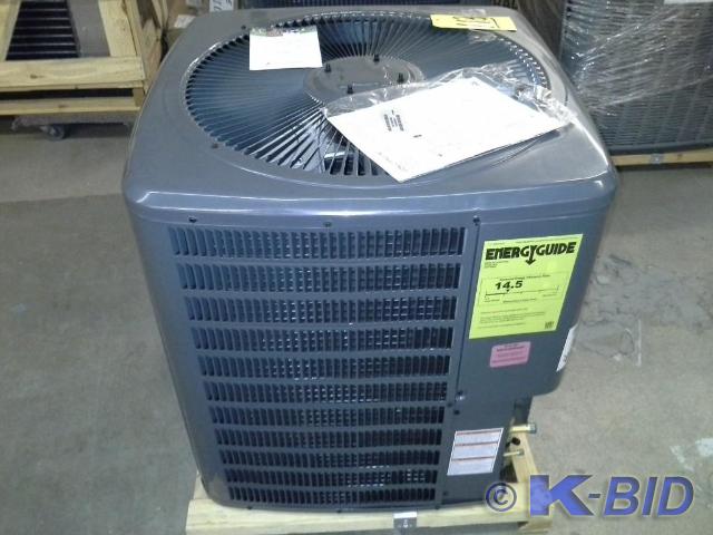 lot 113 image: Goodman 14.5 Seer R-410-A AC Conde...