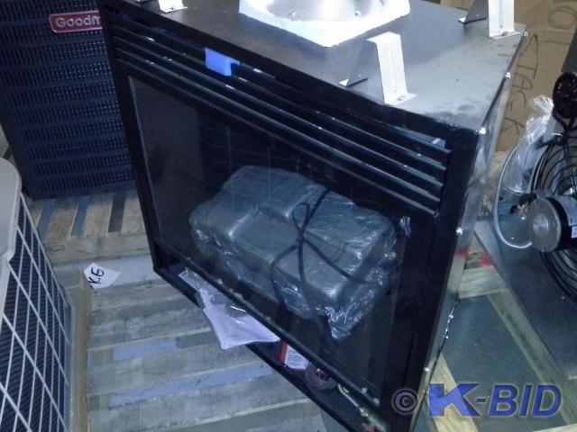 lot 117 image: Lennox 35" Direct Vent Gas Fir...