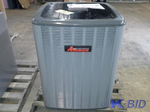 lot 123 image: Amana 14 Seer, R-410-A, Heat Pump C...