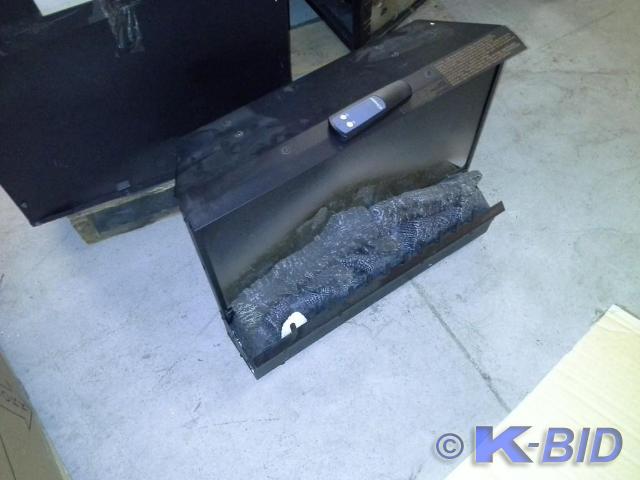 lot 61 image: Dimplex 23 Deluxe Electric Firepla...