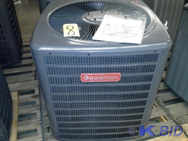 lot 8 image: Goodman 3.0T 13 SEER R-22 Unit