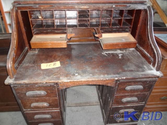Roll top Desk, Old, Would be Grand ...