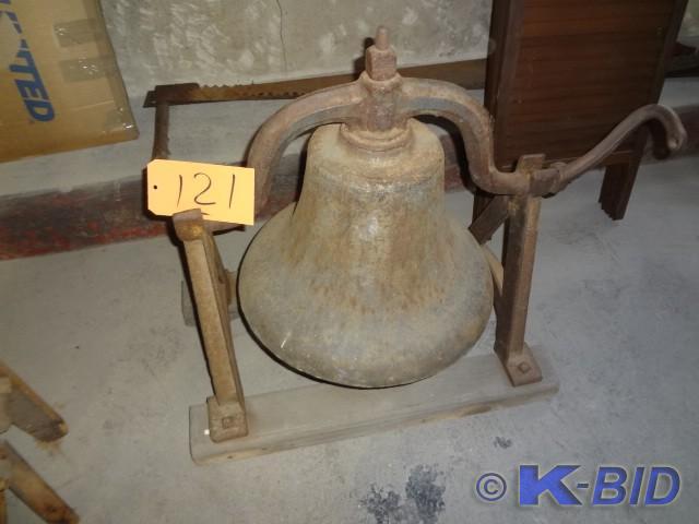 Large Bell on Stand
