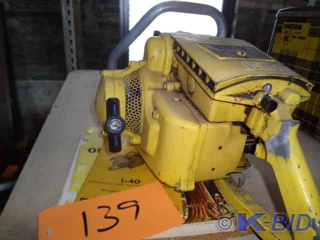 Old McCullough Chain Saw