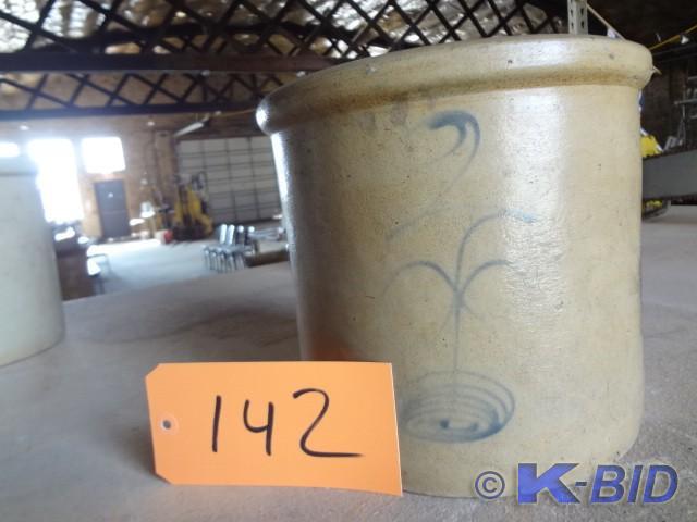 Very Old, Salt Glazed 2 Gal Red Win...
