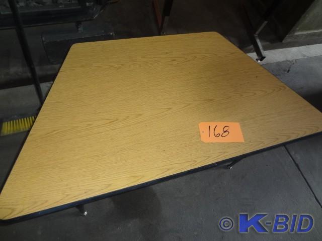 Trapezoid table, small