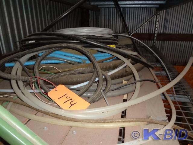 Shelf of Wire and Tubing