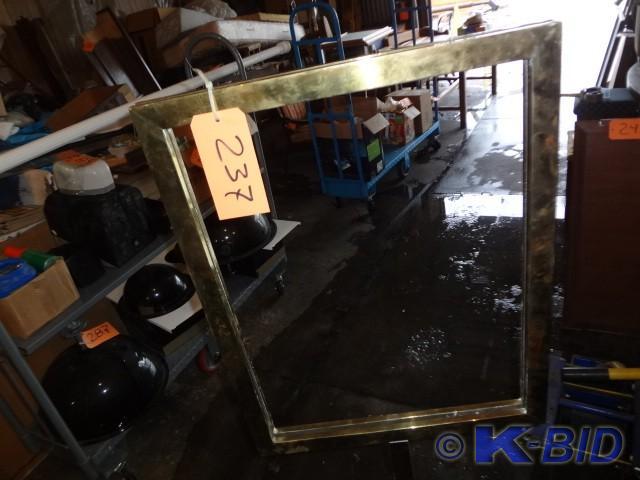 Brass Sign Frame