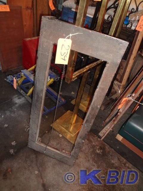 Buffet Mirror Frame, Oak