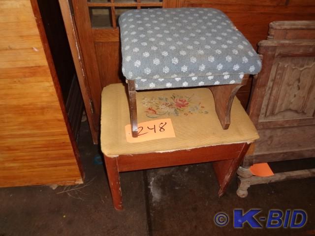 Foot Stool and Bench