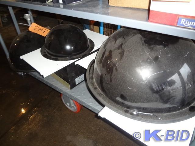 Shelf of security Camera Enclosures