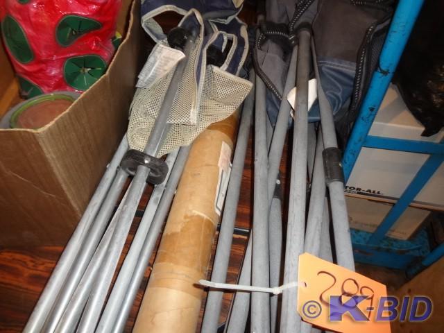 Pair Lawn Chairs, Dowels