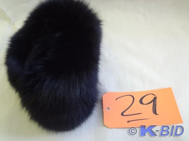 Black Fur Hat