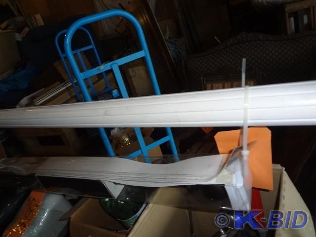 Pair Curtain Rods, one LARGE