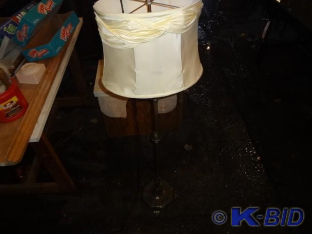 Floor Lamp, Oval Shade