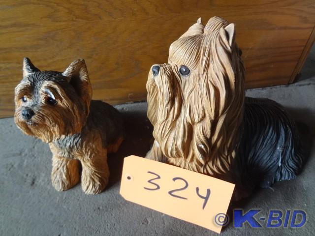 Yorkie Statues