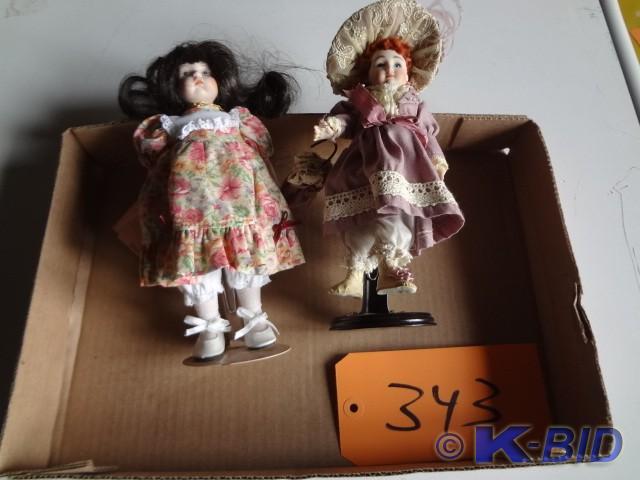 Pair of Caroll Anne Dolls, by Bette...