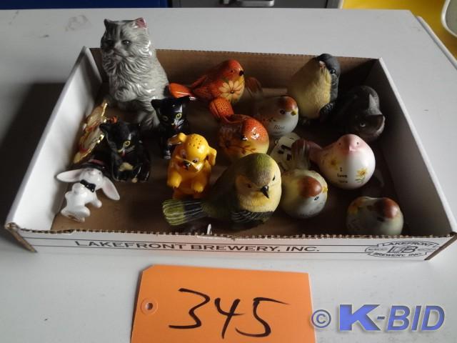 Porcelain Birds, Plastic S and P s