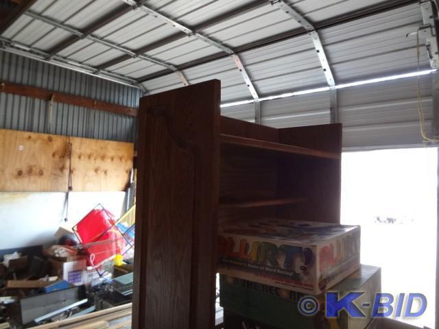 Small Oak Side shelf