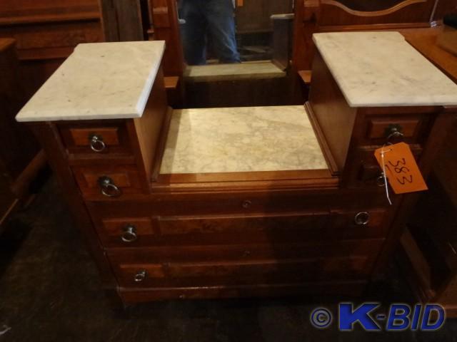 Old Walnut Vanity, check this out, ...