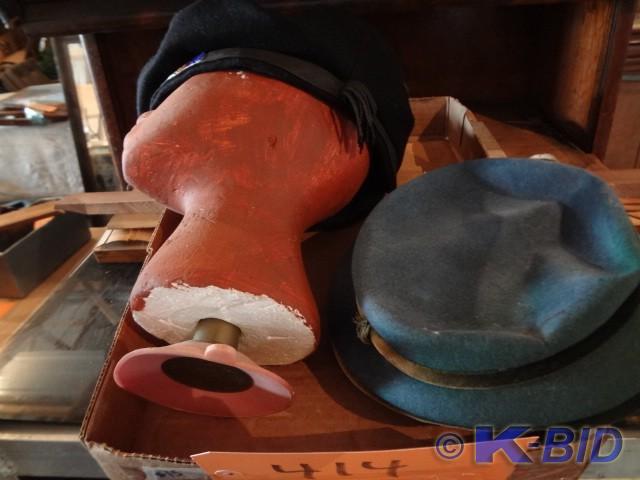 Wig Stand, Hats