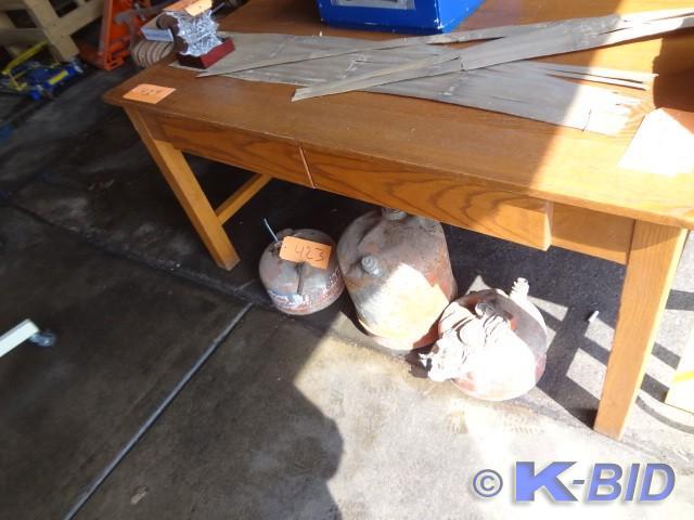 Oak Library Table, bring help if yo...