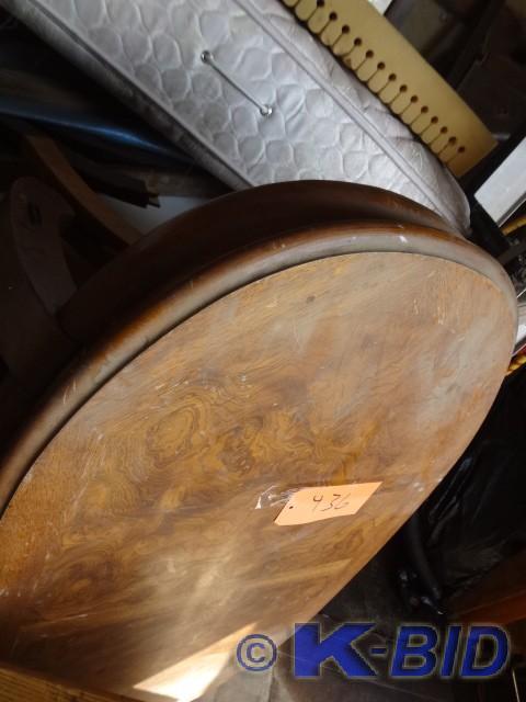 Burl Walnut Table