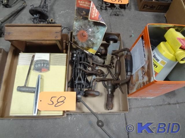 Scale, old Tools, Sprayer