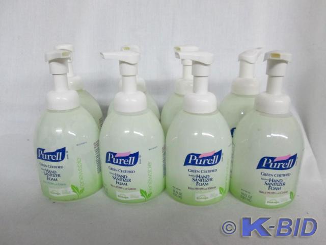 8 Bottles of Purell Hand Sanitizer ...