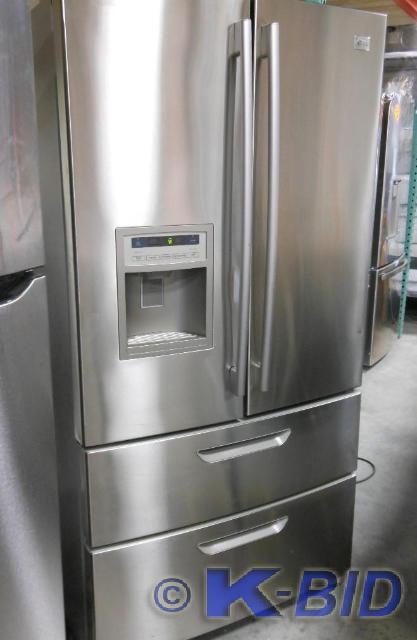 LG LARGE CAPACITY 4 DOOR STAINLESS ...