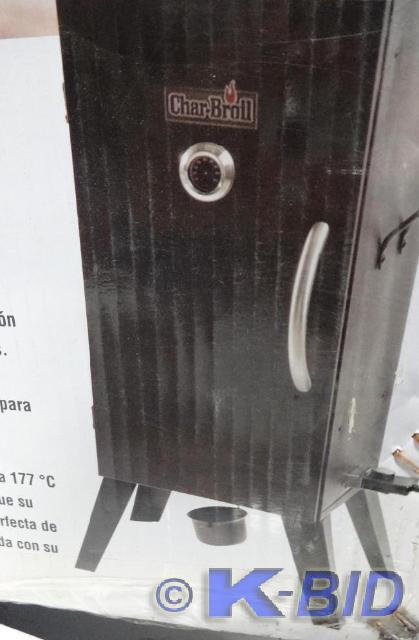 CHAR-BROIL ELECTRIC VERTICAL SMOKER...
