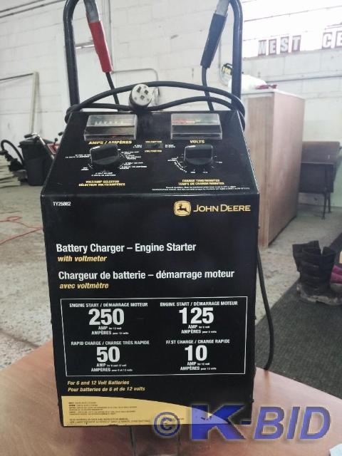 lot 8 image: John Deer BatteryEngine Starter TY...