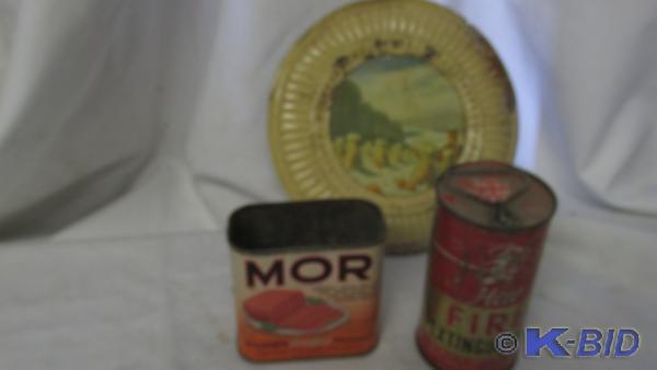 lot of 3 Antique household stuff fi...