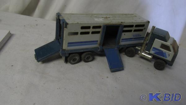 Tonka cattle hauler truck trailer