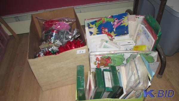 greeting cards and gift wrap