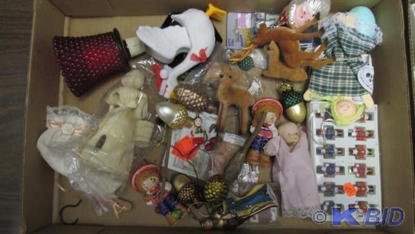 holiday decorations and knick knack...
