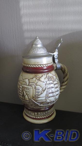 BEER stein, approx 10 tall